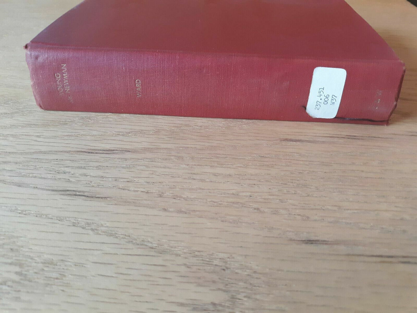 Hardcover Young Mr. Newman by Maise Ward Book - New York Sheed 1948