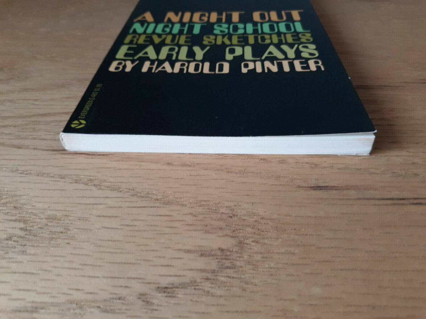A Night Out Night School Revue Sketches Early Plays Harold Pinter 1967 1st Print