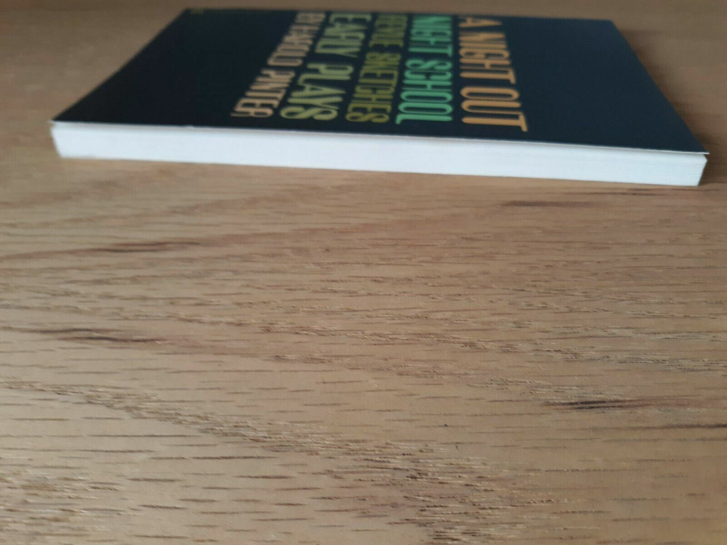 A Night Out Night School Revue Sketches Early Plays Harold Pinter 1967 1st Print