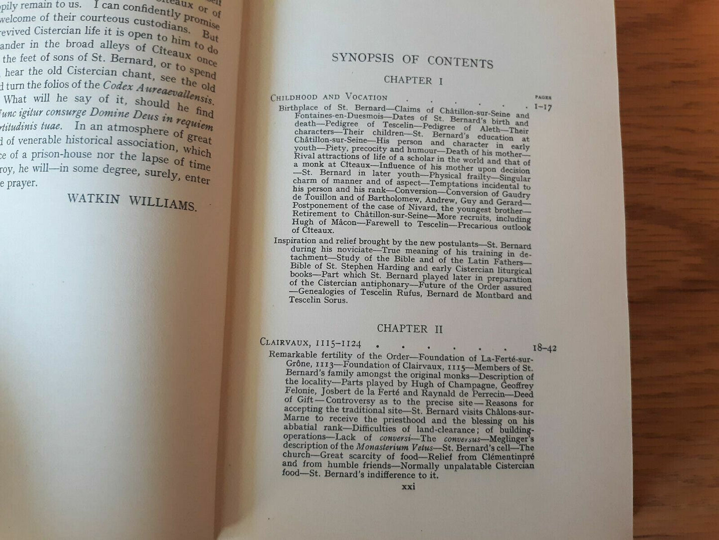 1953 Saint Bernard Of Clairvaux Watkin Williams Hardcover The Newman Press