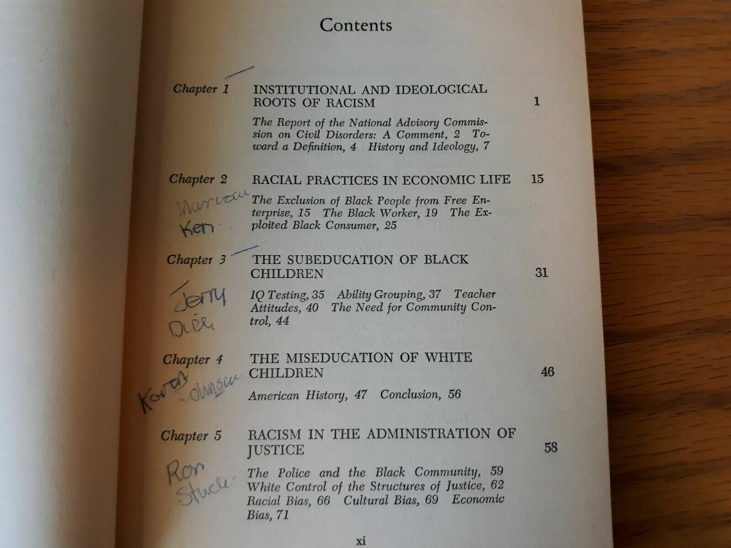 1969 Institutional Racism in America Edited by Knowles and Prewitt