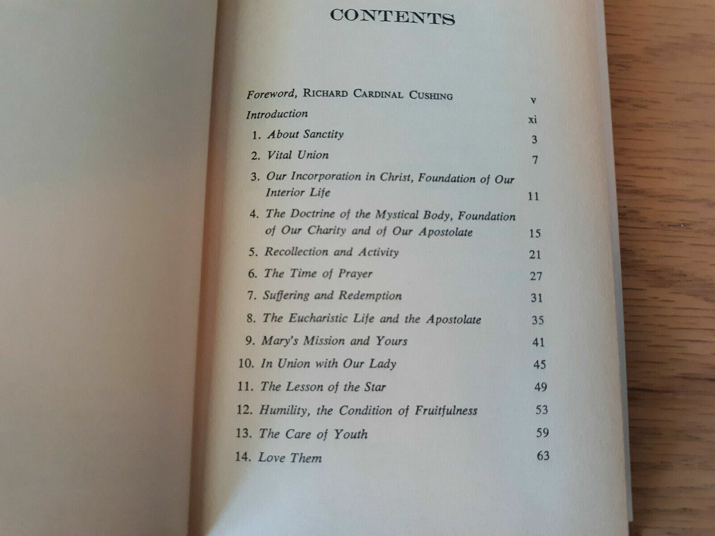 Fruitful Activity, Spiritual Conferences for Educators by Courtois 1962 HC/DJ