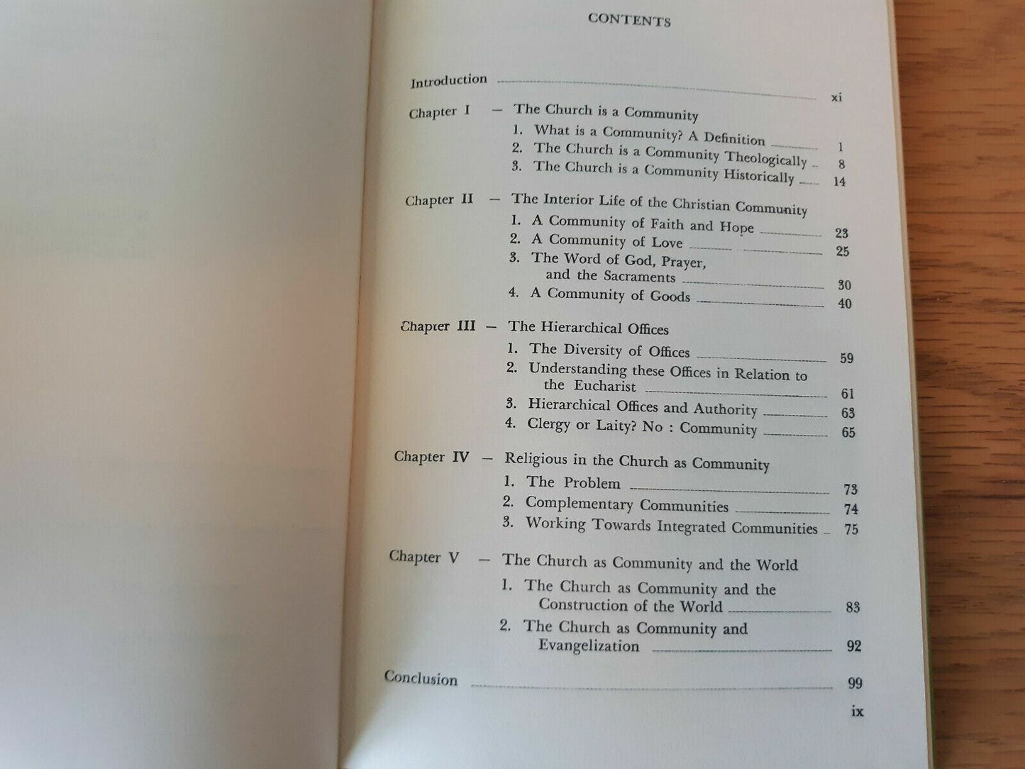 The Church Community Leaven and Life-Style by Max Delespesse 1971 HC