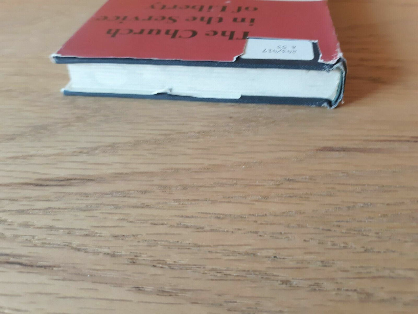 1963 THE CHURCH IN THE SERVICE OF LIBERTY Hardcover by CONSTANTIN AMARIU