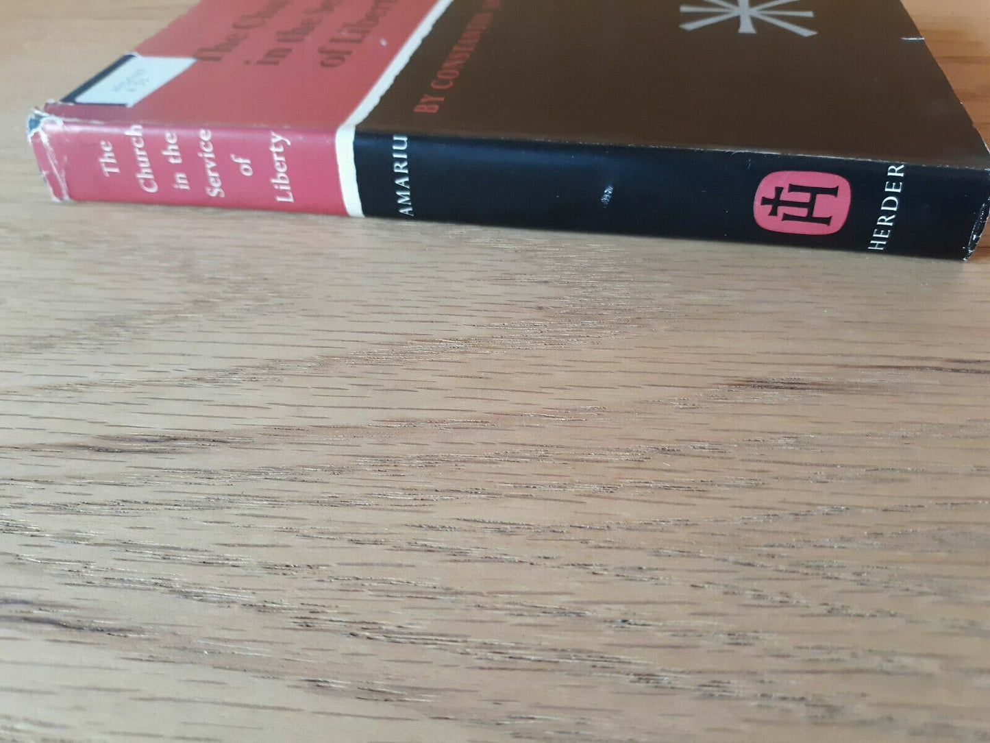 1963 THE CHURCH IN THE SERVICE OF LIBERTY Hardcover by CONSTANTIN AMARIU