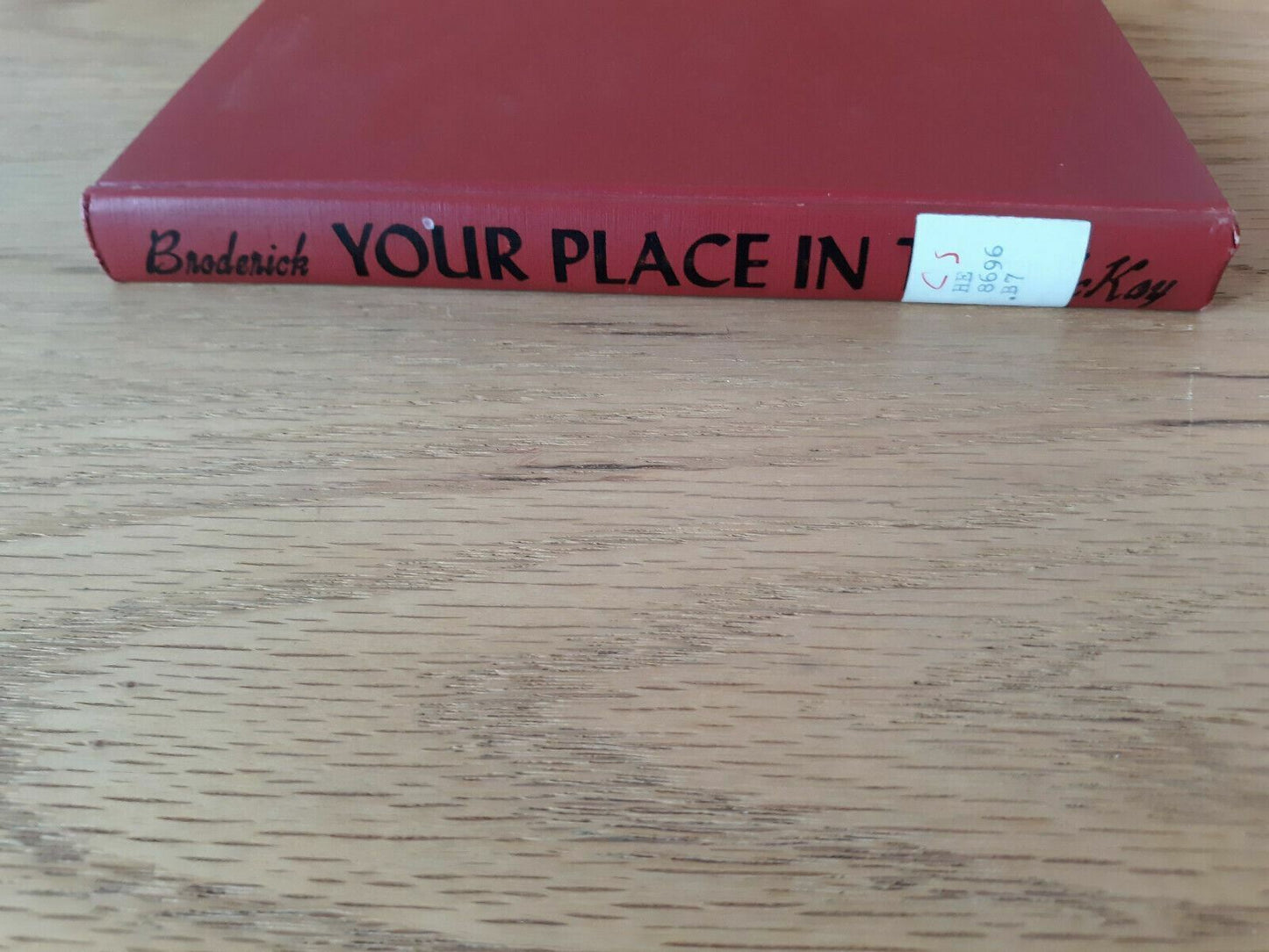 Your Place in TV A Handy Guide for Young People by Edwin Broderick 1956
