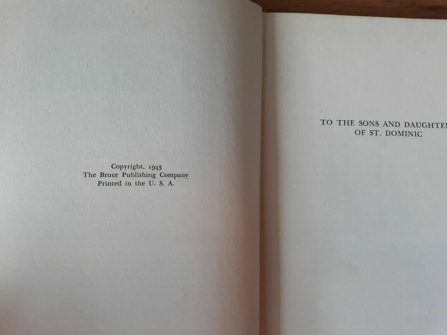 Sword Of Saint Michael Saint Pius 1504-1572 Lillian Browne Olf Hardcover 1943