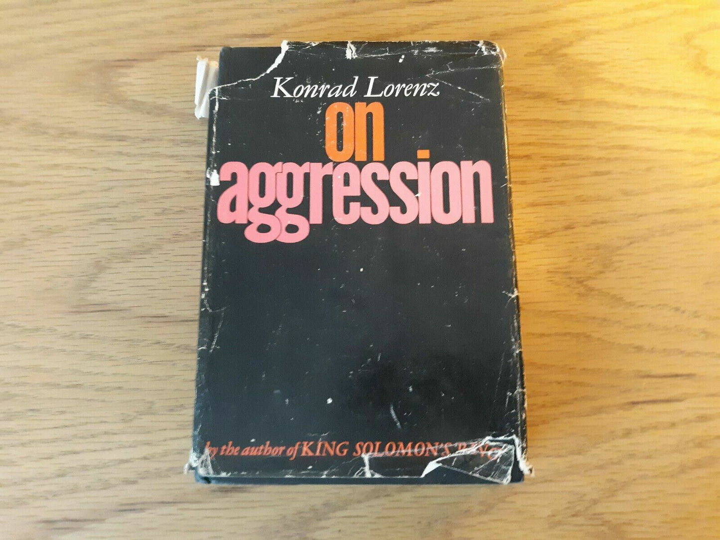 On Aggression by Konrad Lorenz Hardcover 1966 Harcourt, Brace & World