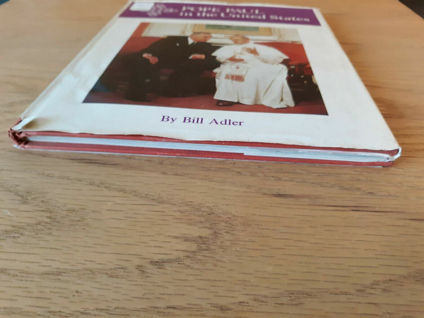 1965 Pope Paul in the United States by Bill Adler Hardcover 3rd Printing