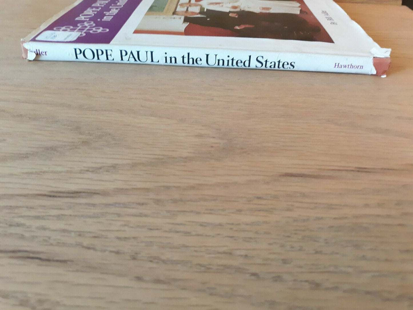 1965 Pope Paul in the United States by Bill Adler Hardcover 3rd Printing