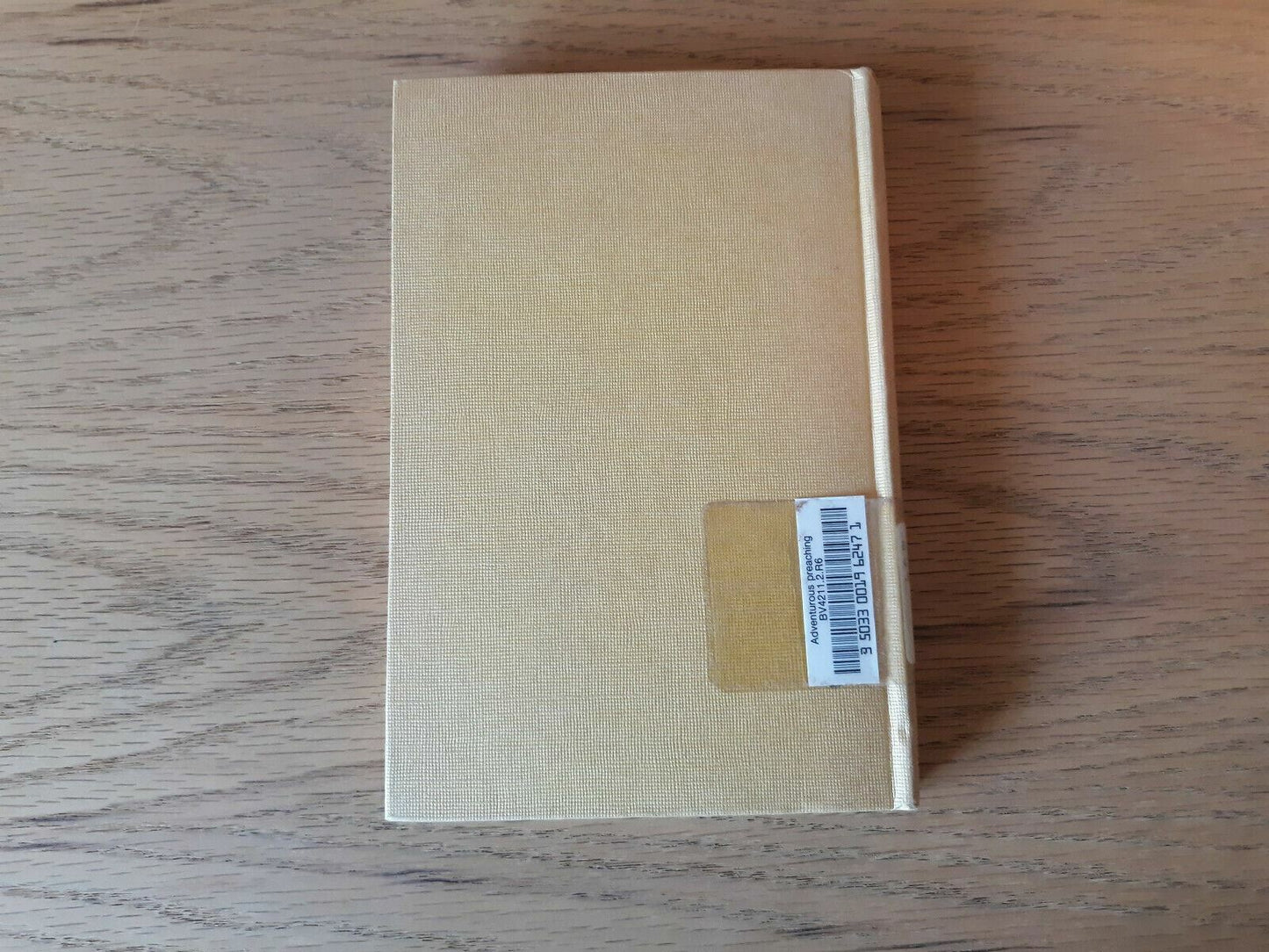 Adventurous Preaching (The Lyman Beecher Lectures at Yale) by James H. Robinson