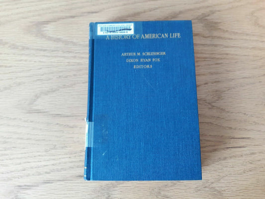 A History of American Life (The Coming of the White Man Volume I) 1969 Hardcover