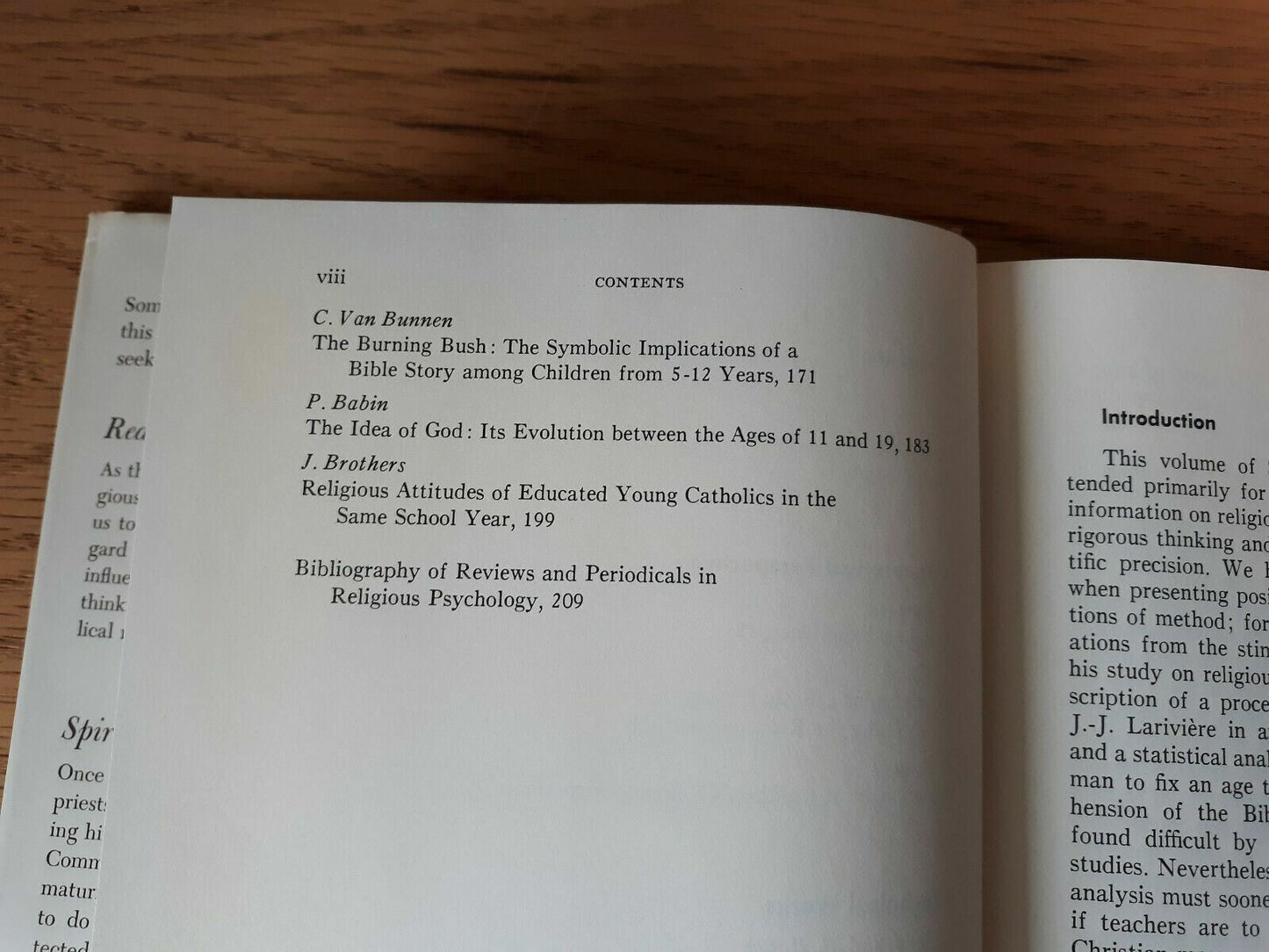 From A Religious Experience To A Religious Attitude A Godin 1965 1st Ed HC/DJ