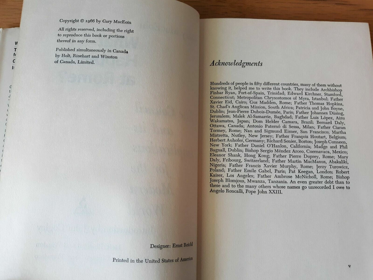 1966 What Happened In Rome The Council And Its Implications For The Modern World