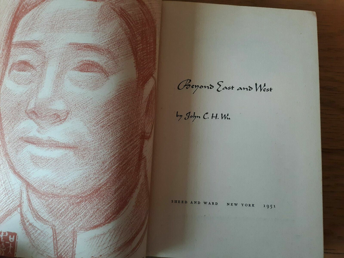 BEYOND EAST AND WEST by John C.H. Wu - 1951 - Catholic convert - Autobiography