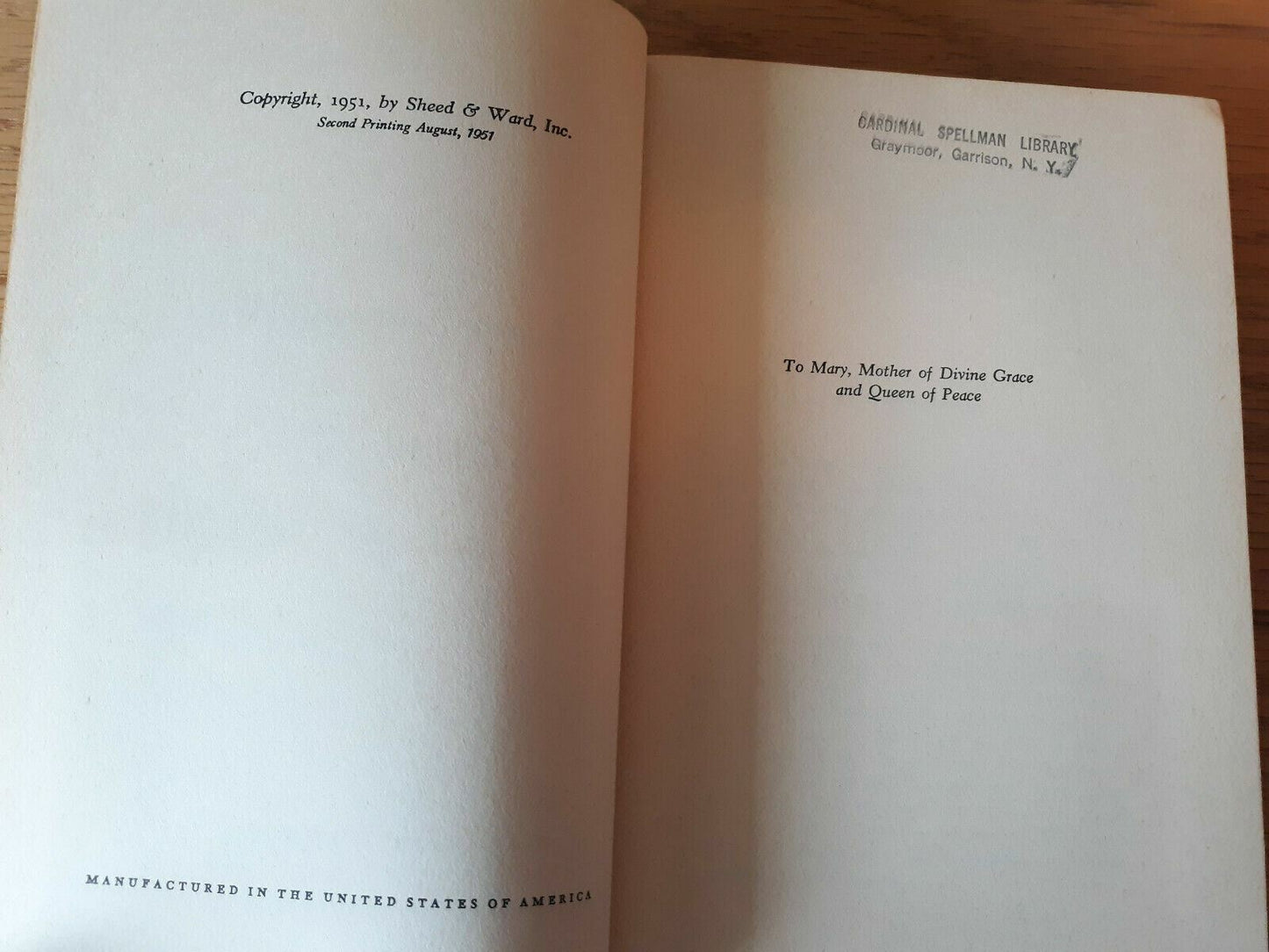 BEYOND EAST AND WEST by John C.H. Wu - 1951 - Catholic convert - Autobiography