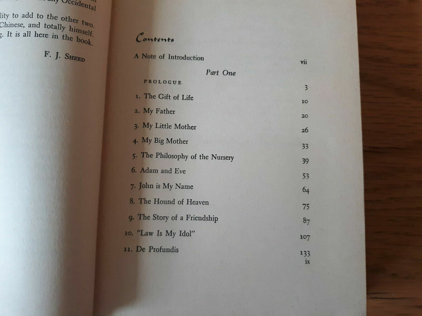 BEYOND EAST AND WEST by John C.H. Wu - 1951 - Catholic convert - Autobiography