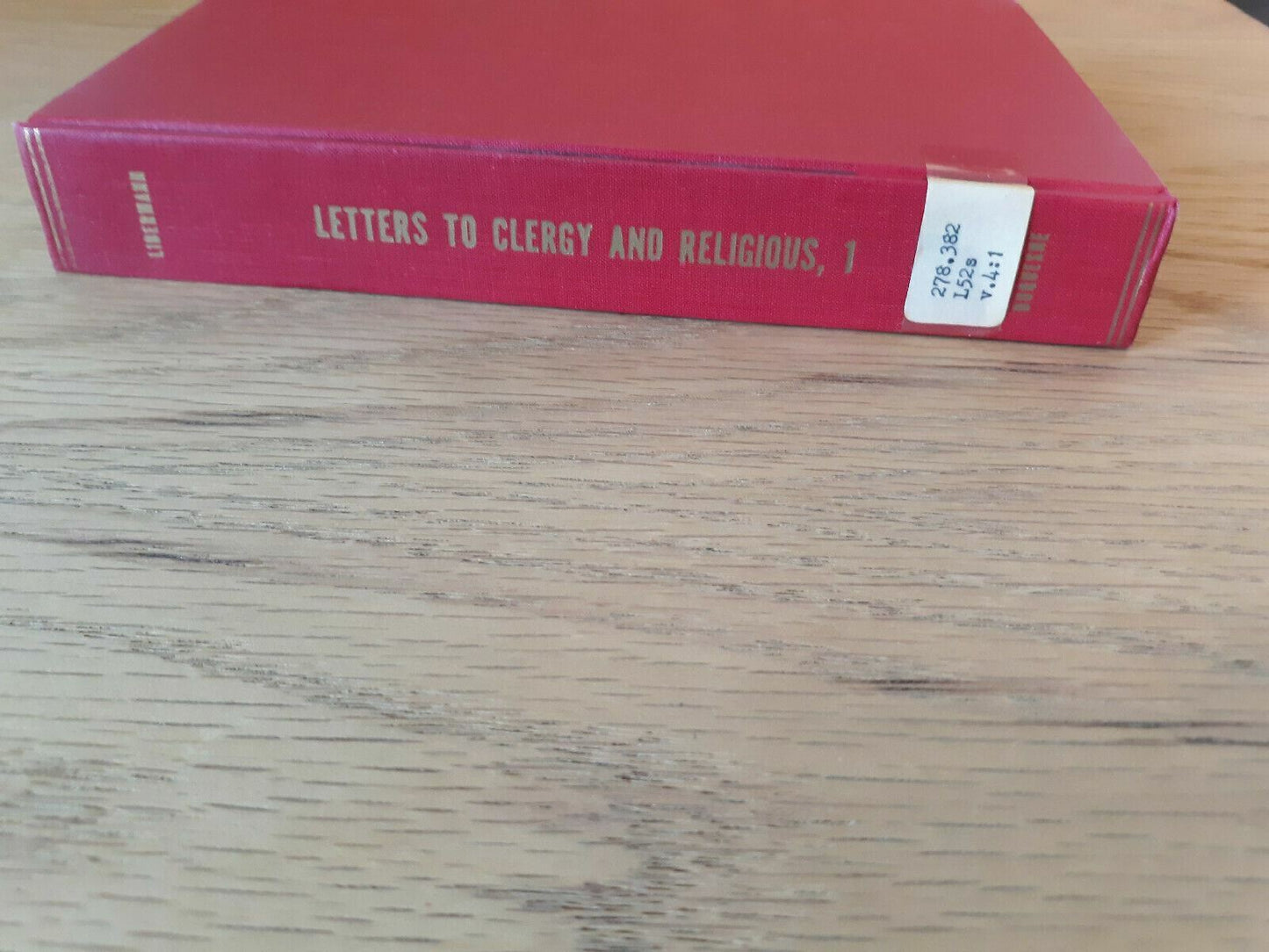 Spiritual Letters To Clergy And Religious Libermann 1963 Volume 3 Hardcover B