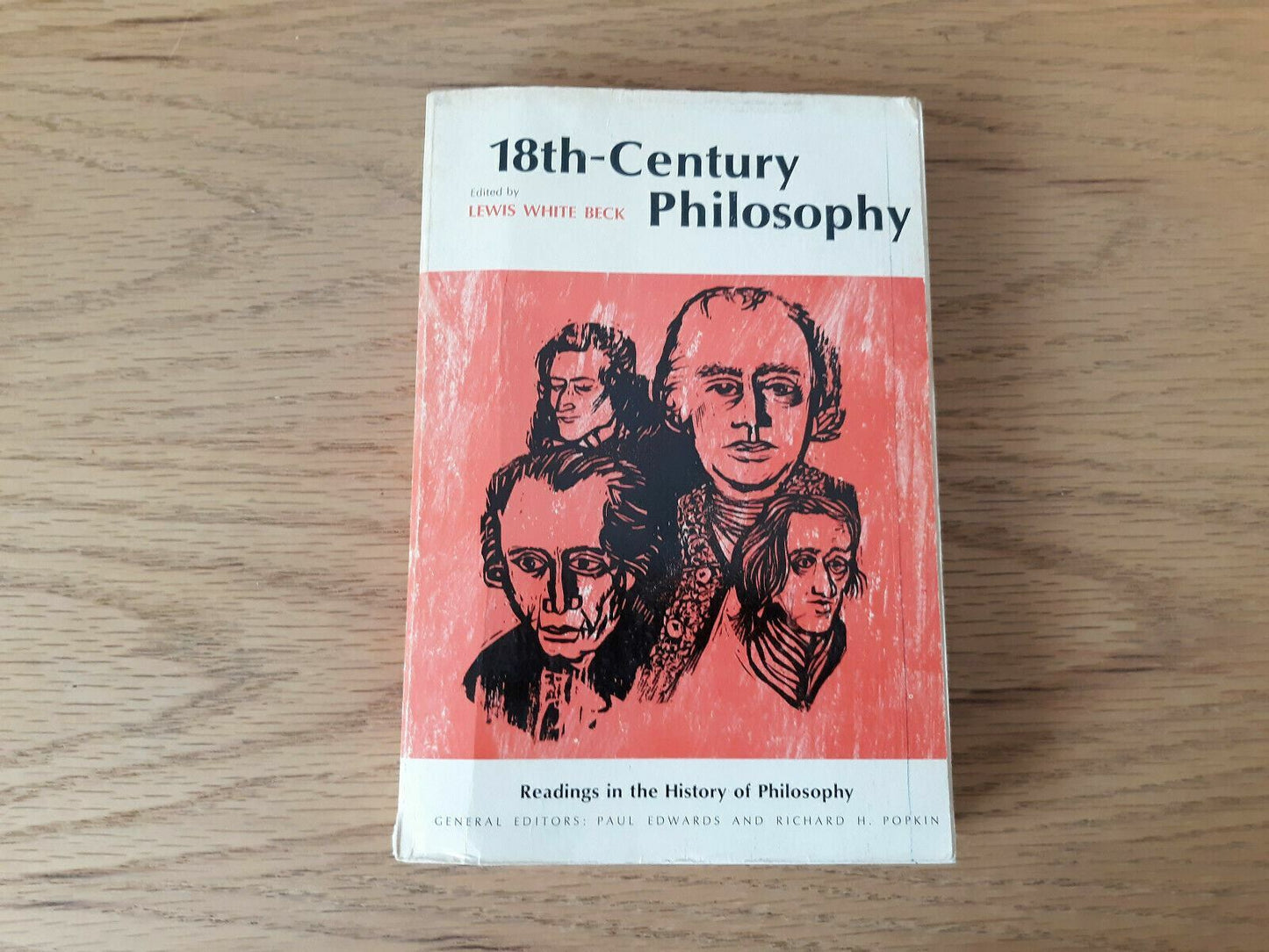 18th Century Philosophy By Lewis Beck 2nd print 1967 PB