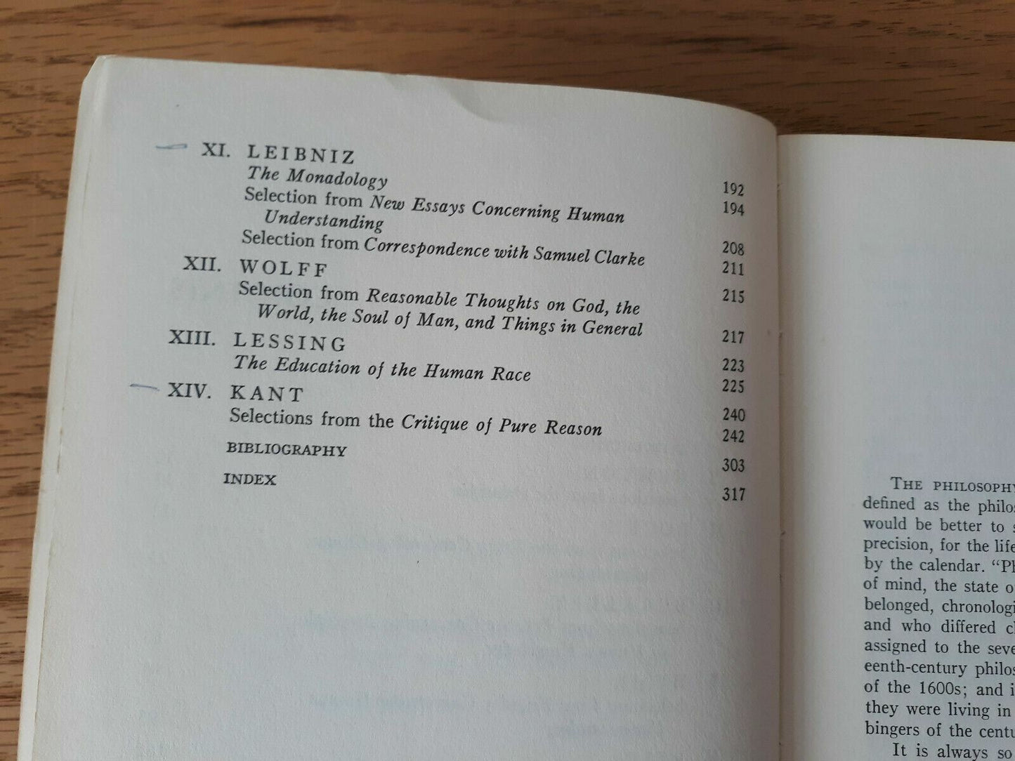 18th Century Philosophy By Lewis Beck 2nd print 1967 PB