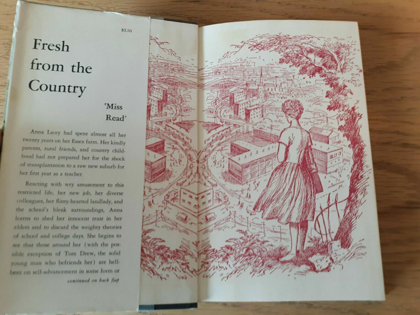 1961 Fresh From The Country by Miss Read 1st American Edition Hardcover With DJ