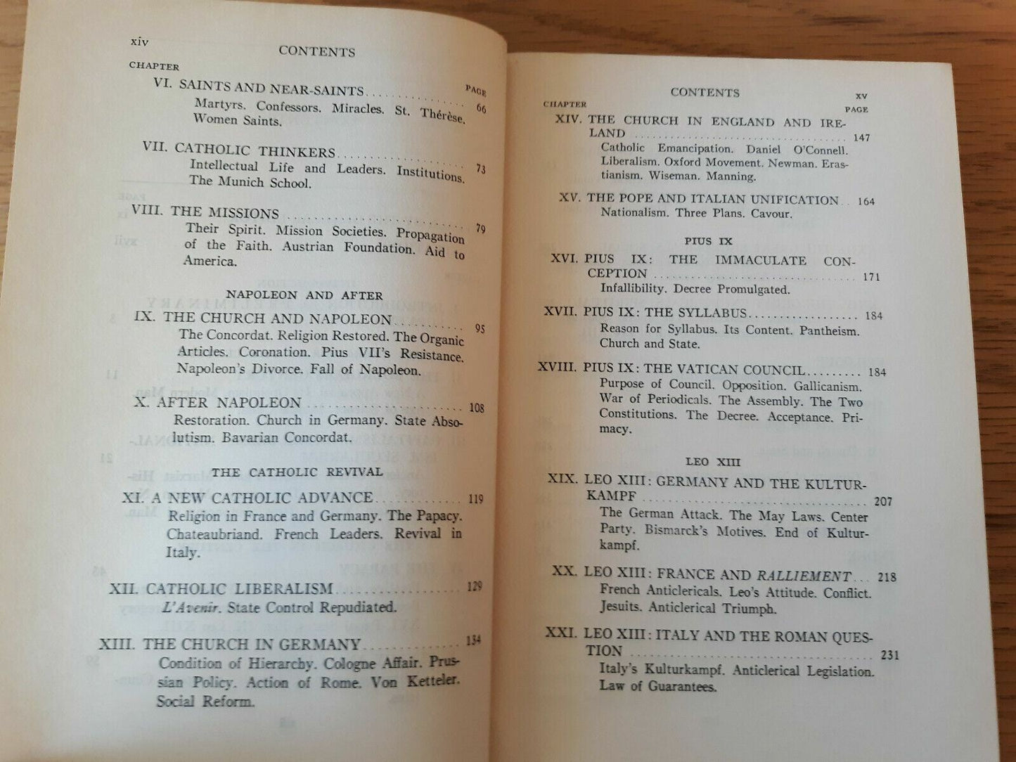 The church and the nineteenth century 1948 Raymond Corrigan Hardcover