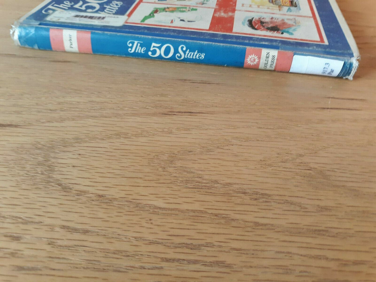 The 50 States by Bertha Parker 1965 Golden Press