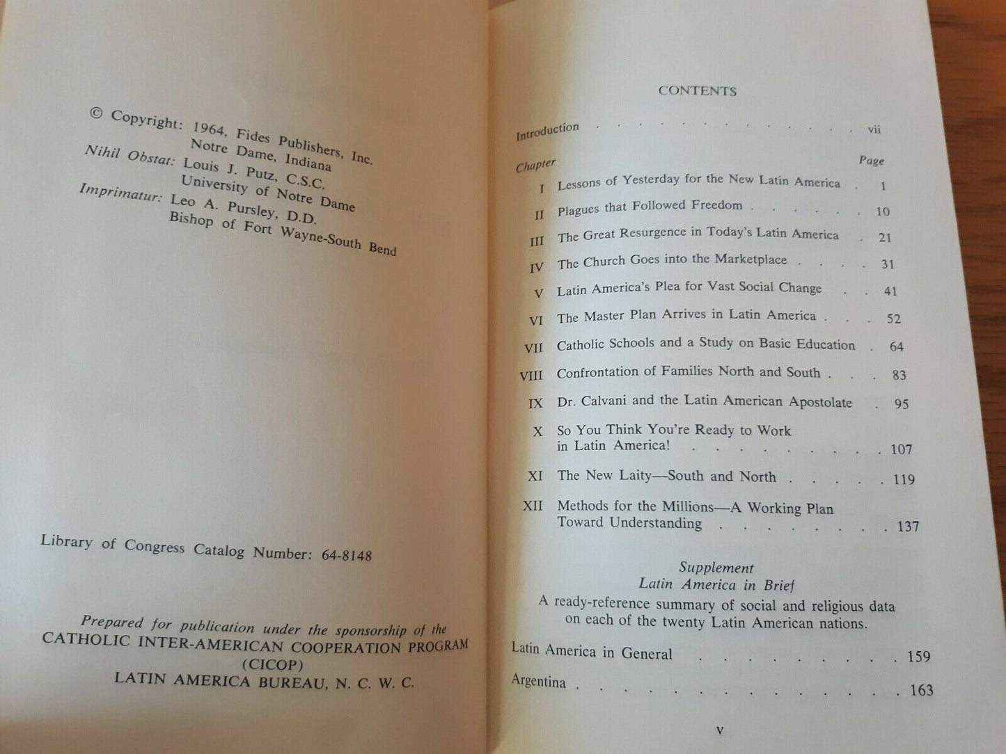 The Church in the New Latin America by John J. Considine 1964