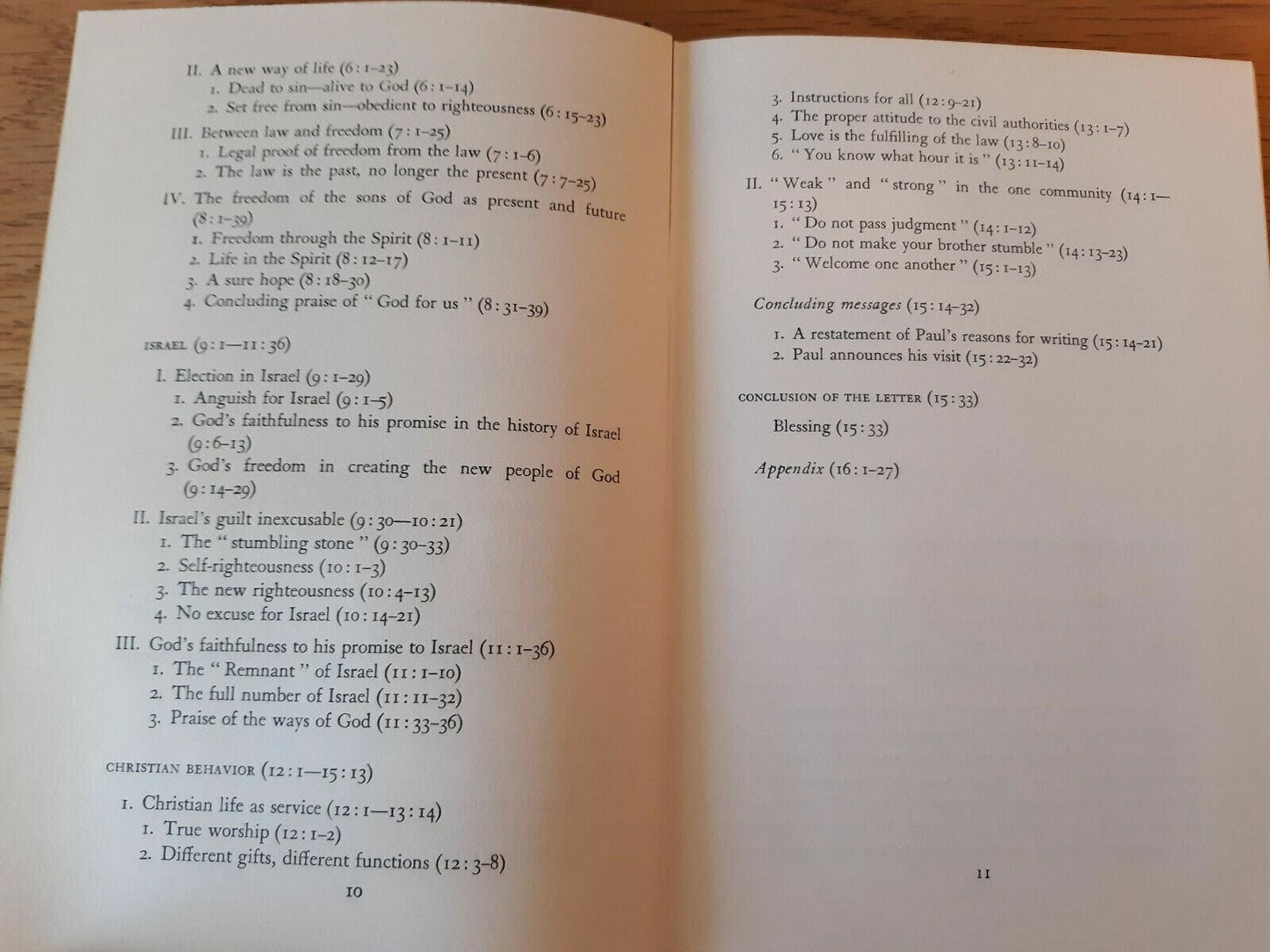 The Epistle to the Romans (New Testament for spiritual reading) 1972