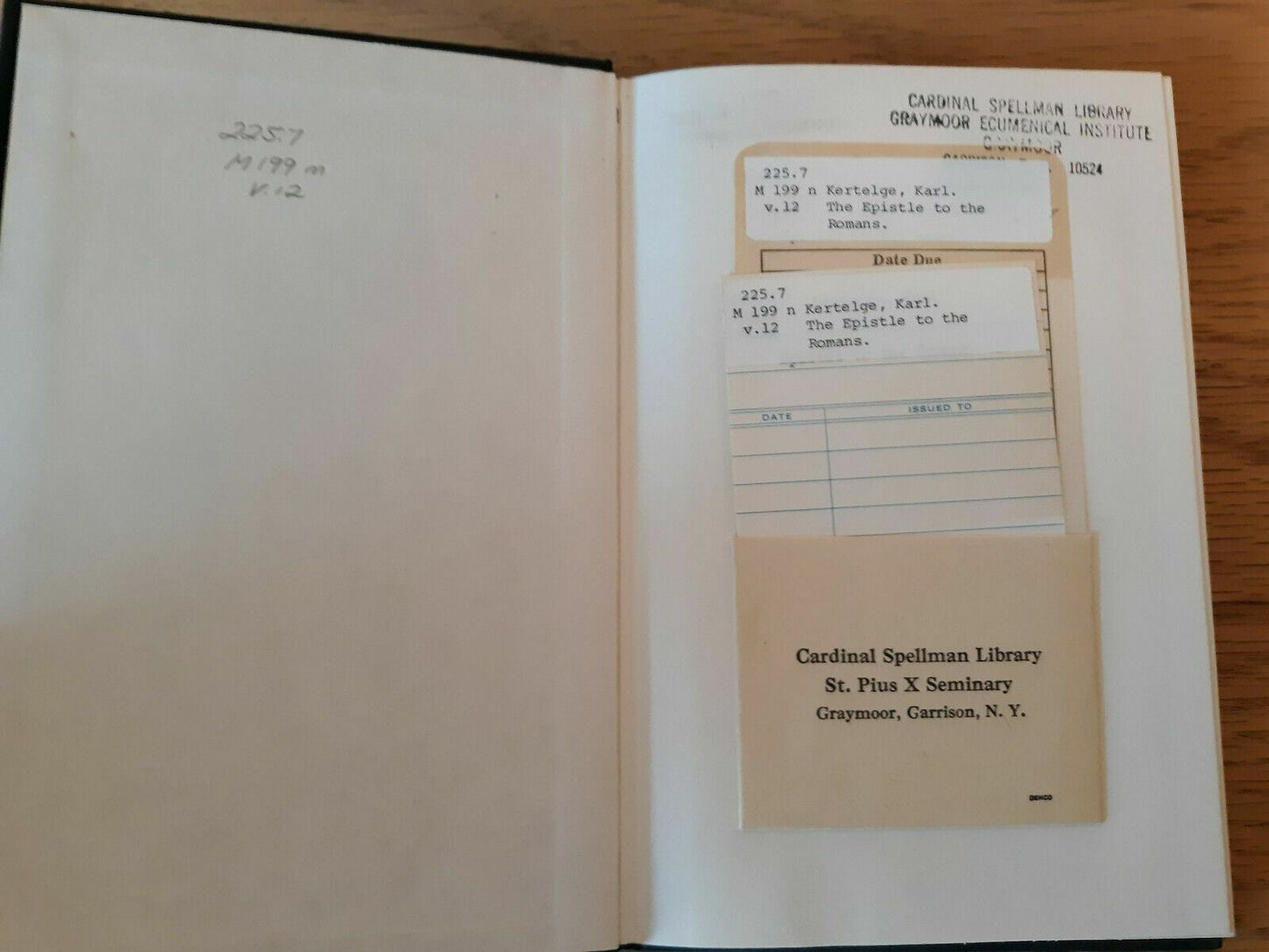 The Epistle to the Romans (New Testament for spiritual reading) 1972