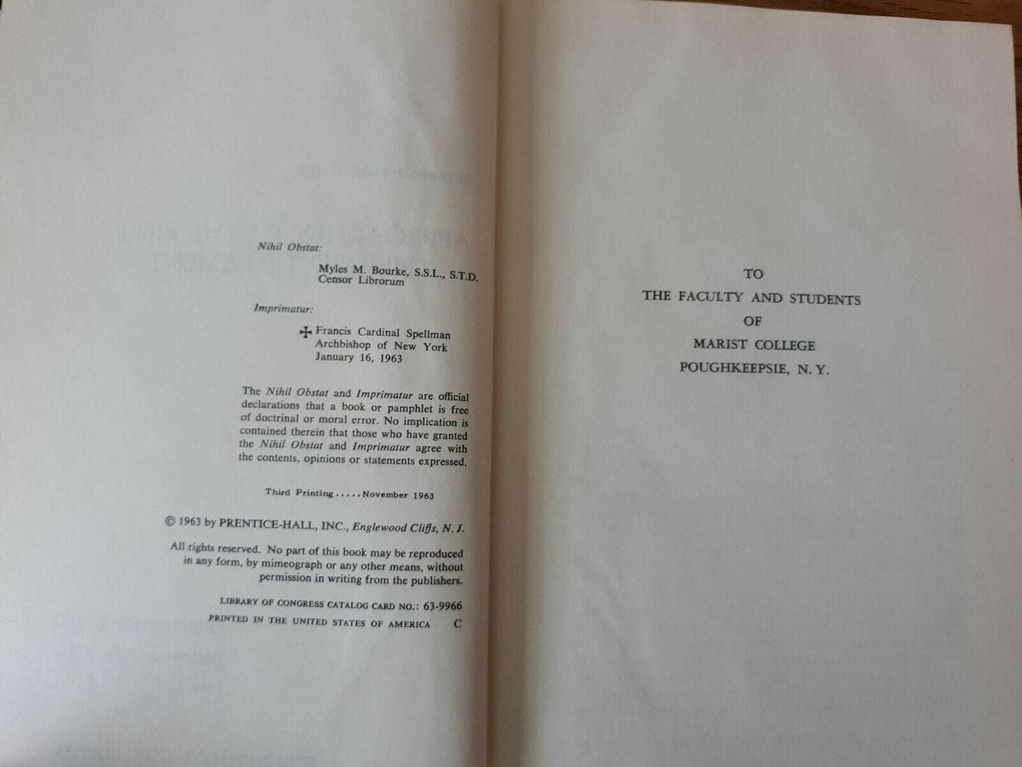 Approaches to the Bible: The Old Testament by Aldo Tos 1963