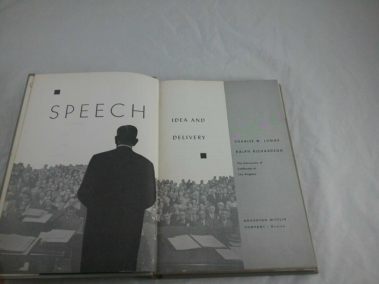 Speech Idea And Delivery 1956 Lomas Richardson