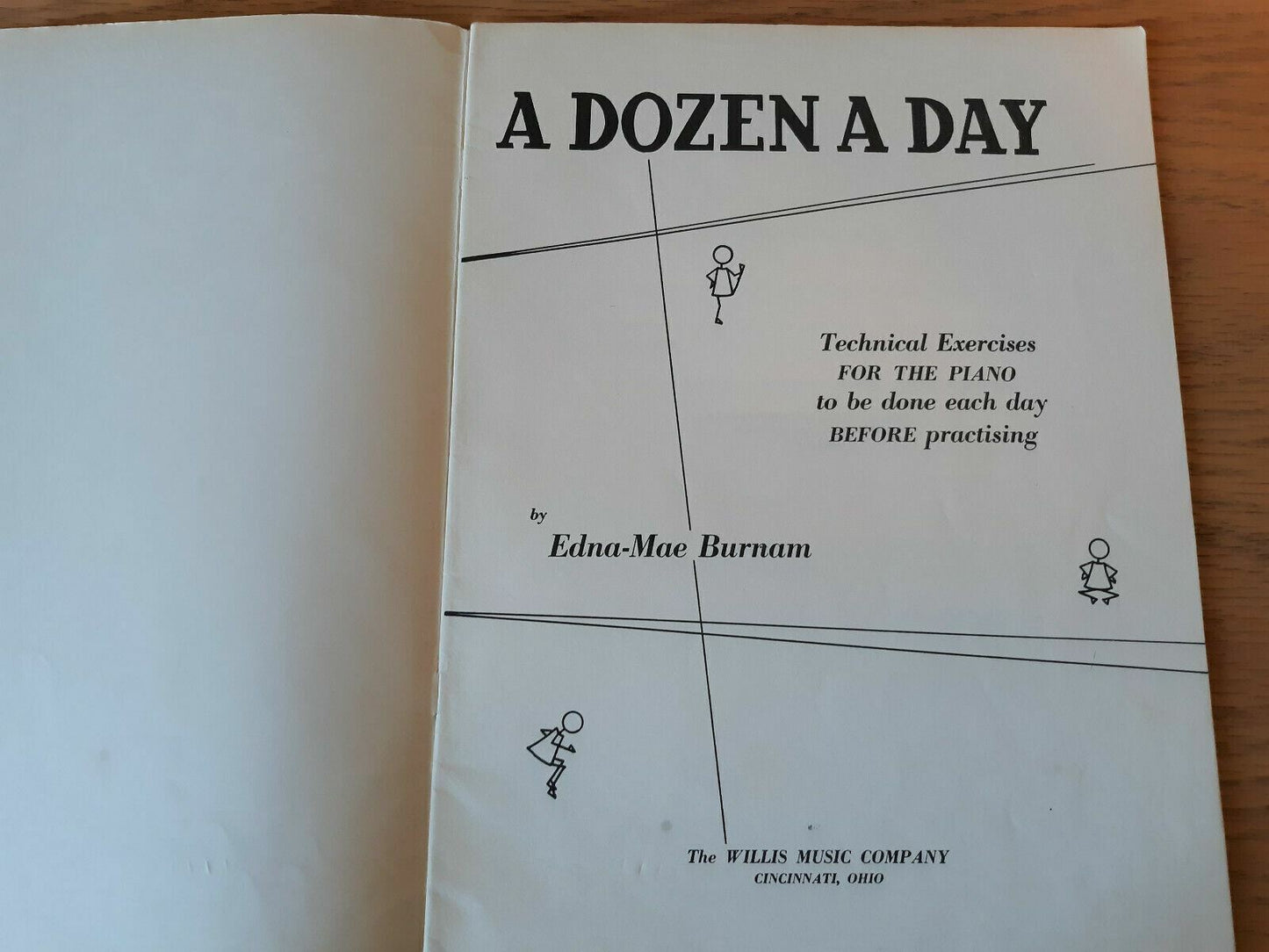 A Dozen A Day, Book One By Edna-Mae Burnam PB, 1950