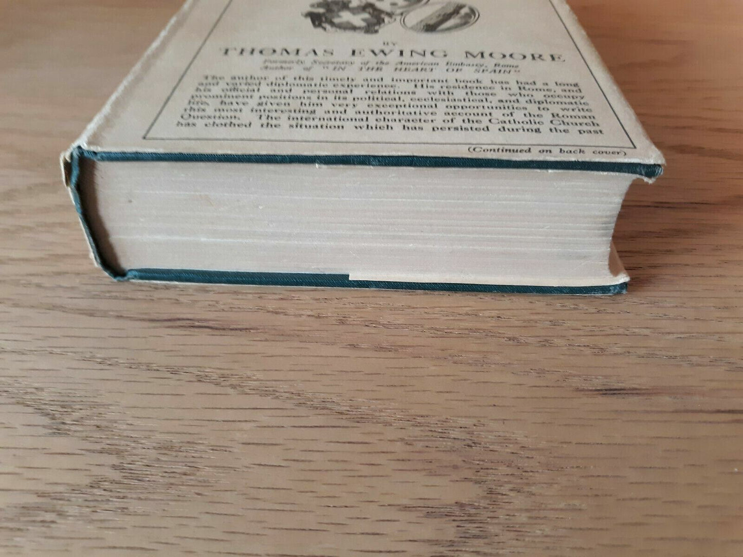 PETER'S CITY By Thomas Ewing Moore - 1930 Catholic HC/DJ