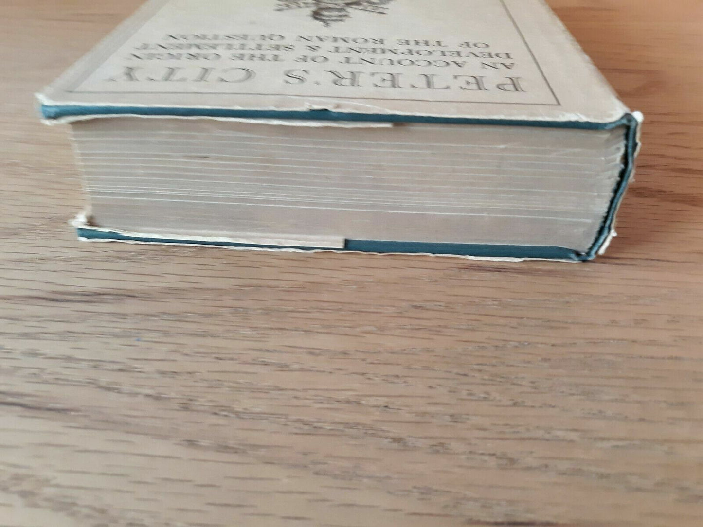 PETER'S CITY By Thomas Ewing Moore - 1930 Catholic HC/DJ