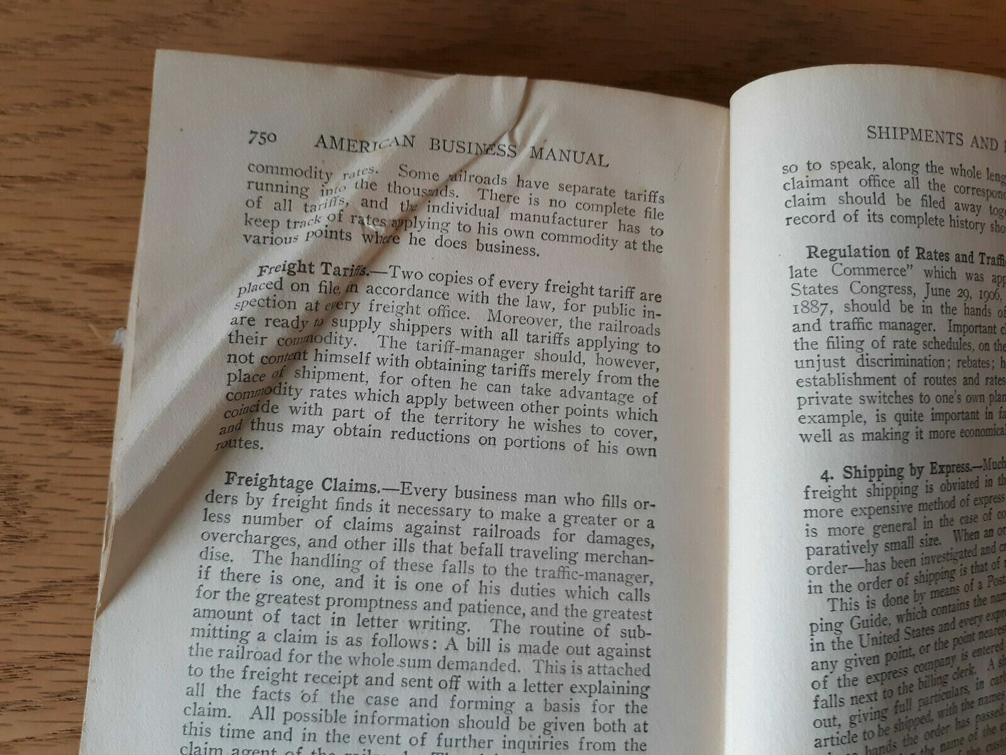 The American Business Manual VOL II. 1911 edition hardback book
