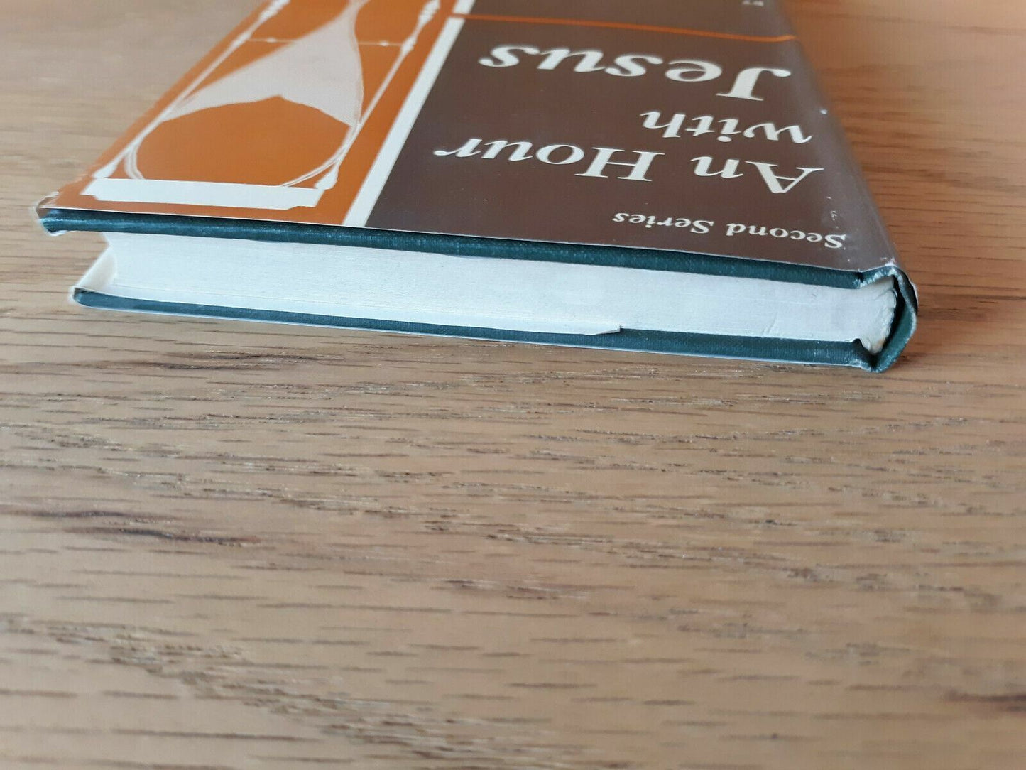 1961 An Hour with Jesus, Abbe Gaston Courtois, Hardcover Dust Jacket