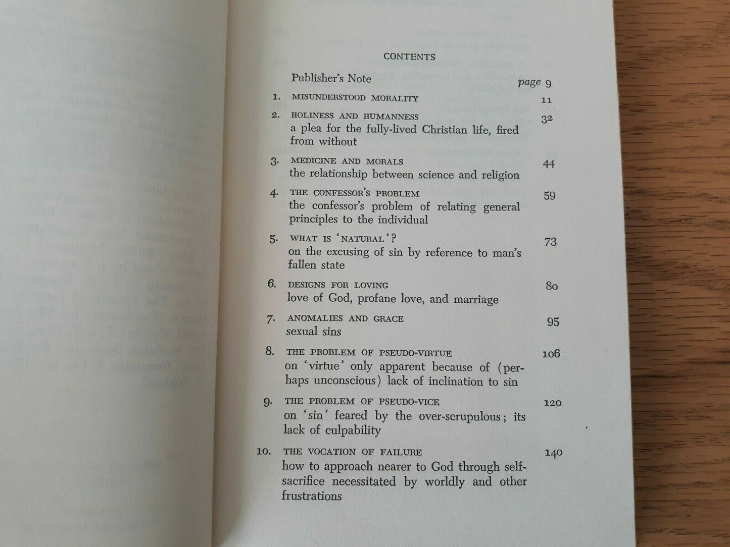 Moral Dilemmas by Gerald Vann, O.P. 1965 First Edition