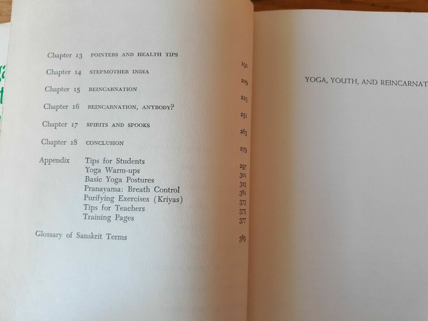 Yoga, Youth, and Reincarnation by Jess Stearn (1965, HC/DJ)