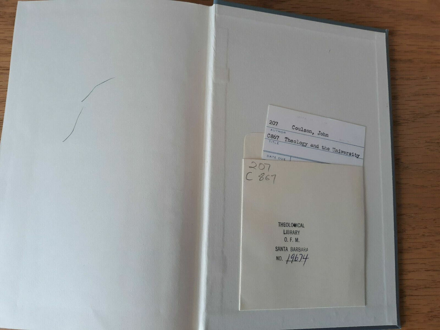 Theology and the University an Ecumenical Investigation by John Coulson 1964