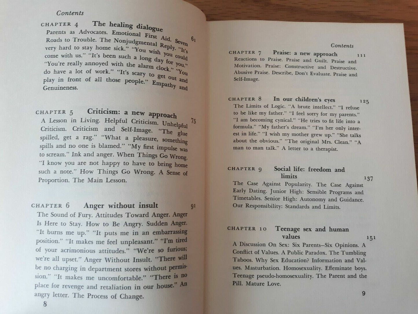 1969 Hardcover Between Parent and Teenager by Dr. Haim G. Ginott 1st Printing