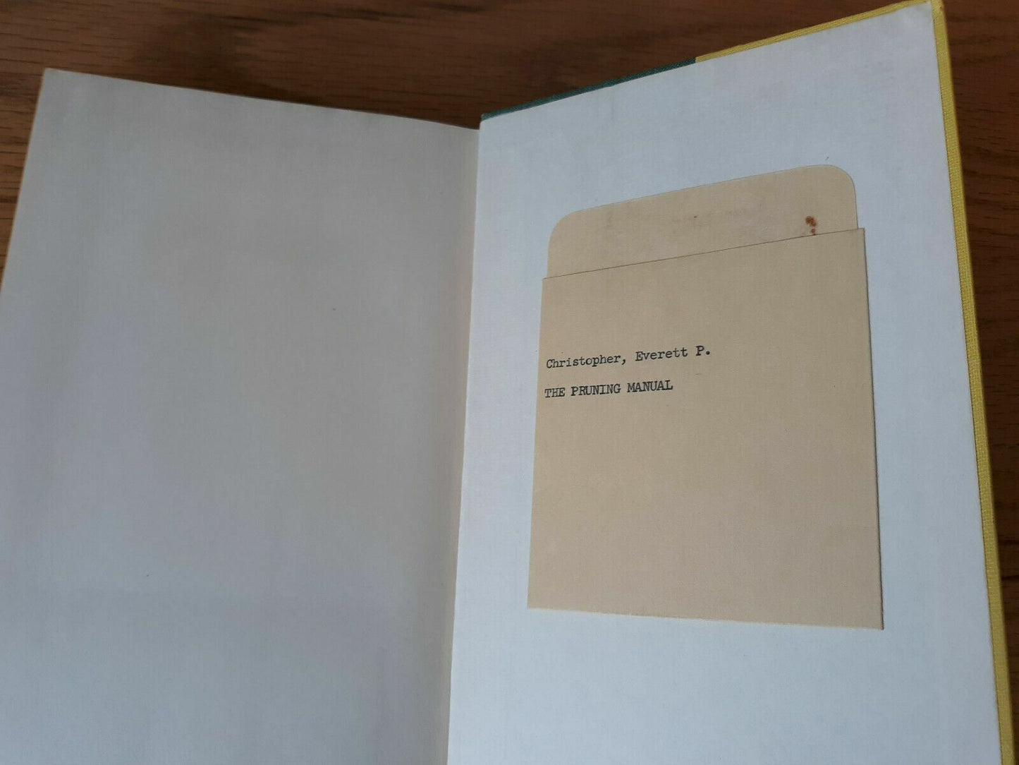 The Pruning Manual by Everett Christopher 1958