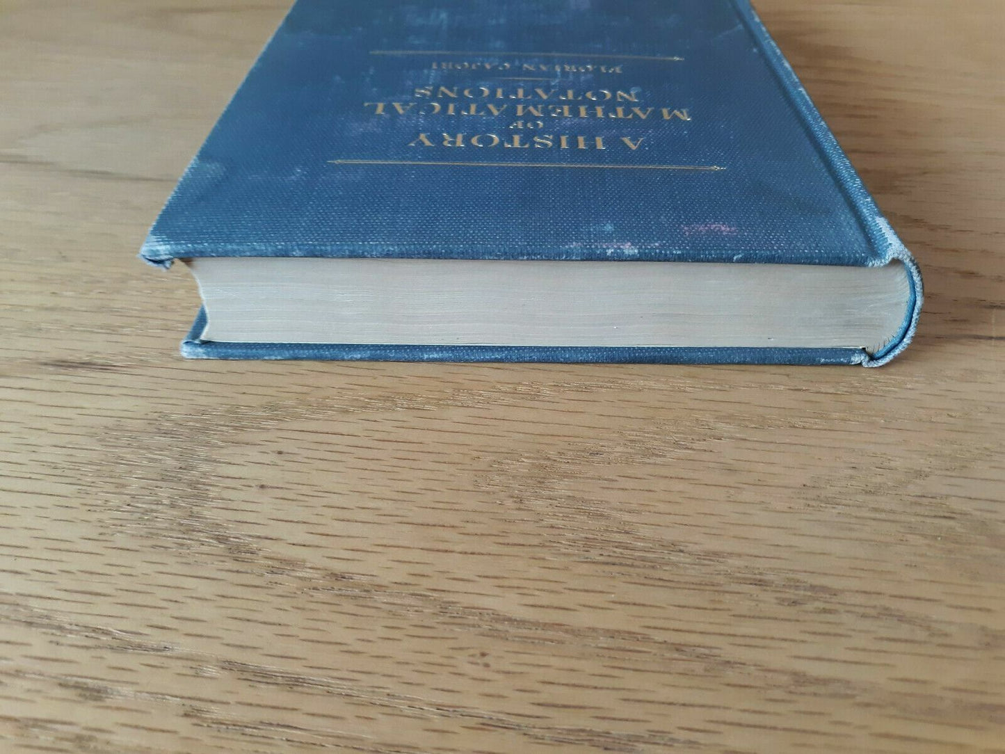 A History Of Mathematical Notations Florian Cajori 1930 Vol II Hardcover