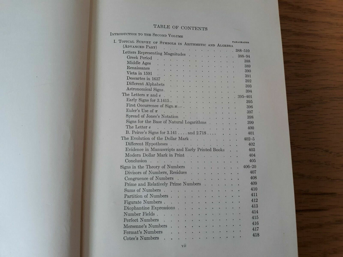 A History Of Mathematical Notations Florian Cajori 1930 Vol II Hardcover
