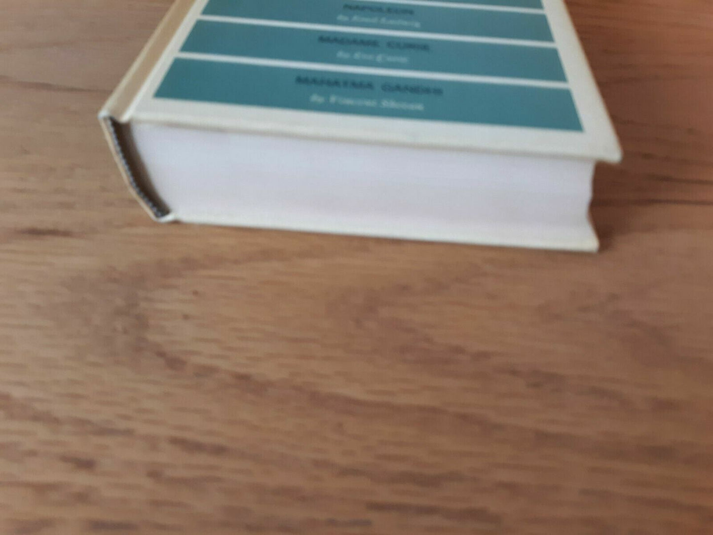 5 World Biographies by Edel White Brown 1961 B