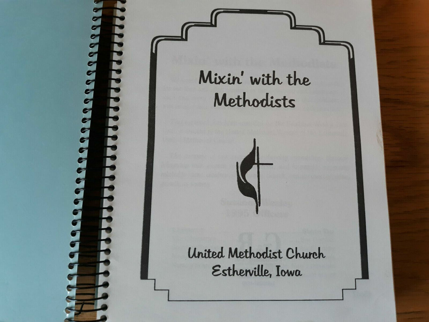 Mixin' With The Methodists United Methodist Church Estherville Iowa 1995 Cookboo