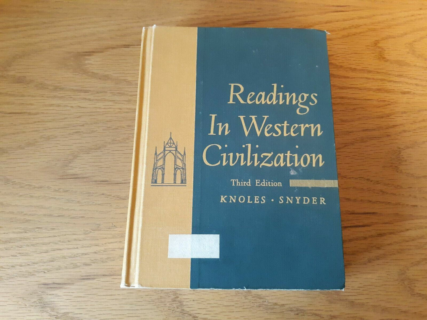 Readings In Western Civilization Knoles Snyder 3rd Ed 1960 Hardcover
