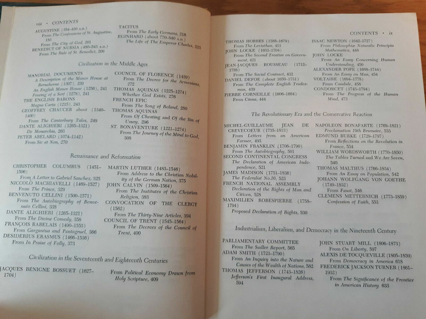 Readings In Western Civilization Knoles Snyder 3rd Ed 1960 Hardcover