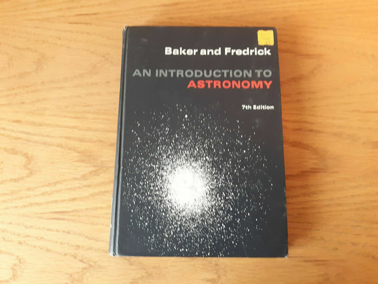 An Introduction to Astronomy Baker and Fredrick 7th Edition Van Nostrand 1968