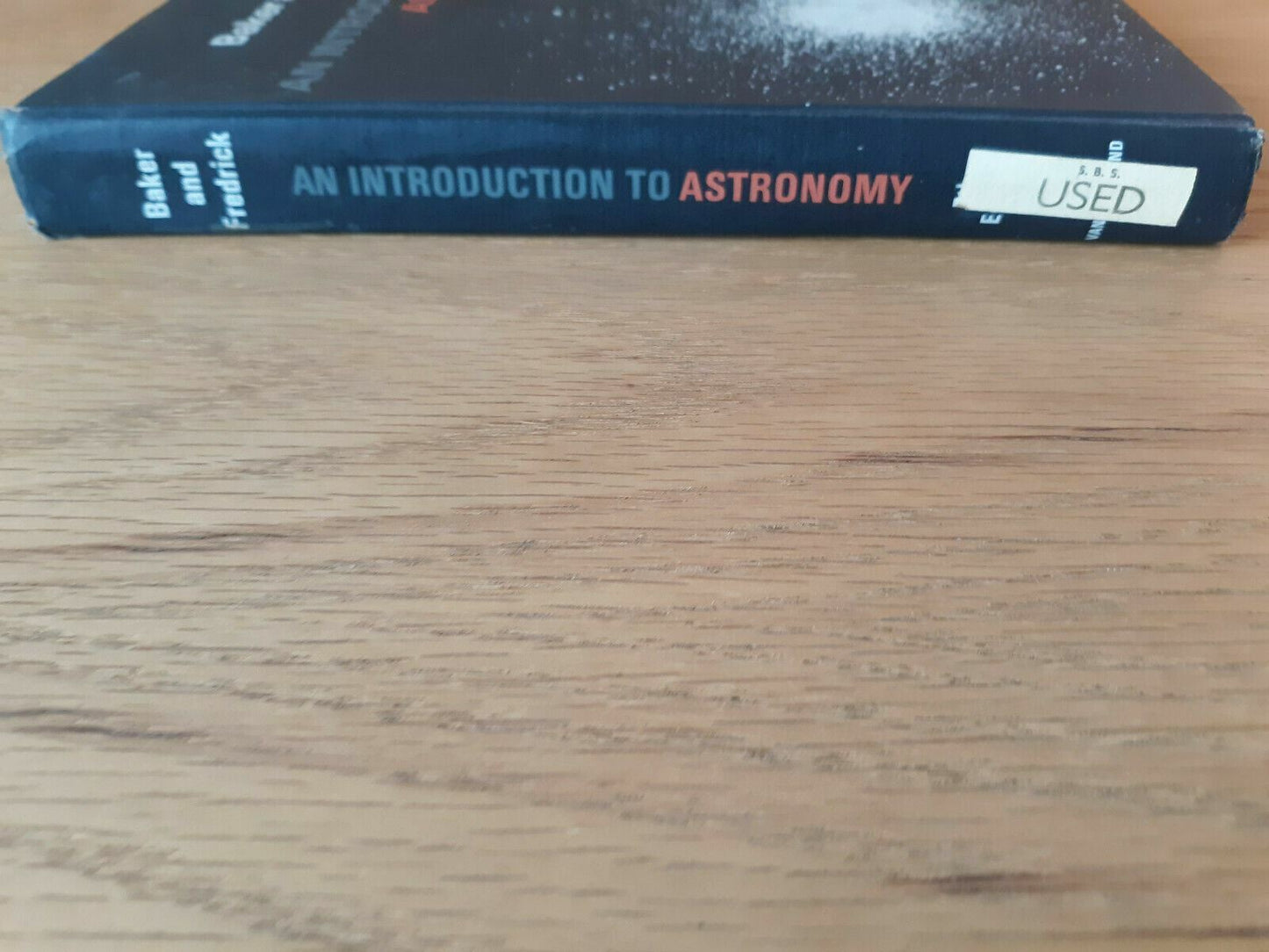 An Introduction to Astronomy Baker and Fredrick 7th Edition Van Nostrand 1968
